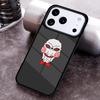 Saw Jigsaw Puppet Phone Case For iPhone 17,16e,15,14,13,12,11,Mini,Pro,MAX soft Silicone Cover