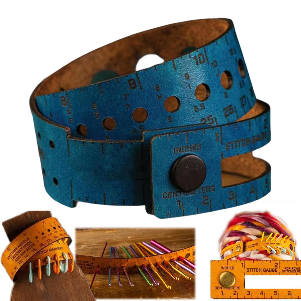 Многофункциональный кожаный измерительный инструмент, шкала, износ и