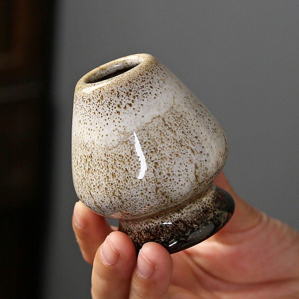 Подставка для венчика для чая Матча Керамическая бамбуковая подставка для чая Матча Часен для чайного сервиза Аксессуары