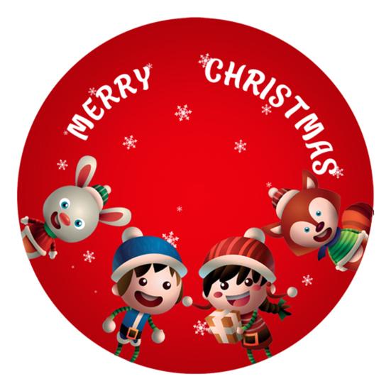 Юбка «Рождественская елка», яркий цвет, простая установка, снежинка, принт лося, круглый большой коврик для рождественской елки, декор