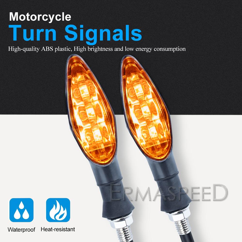 4 шт./компл., 12 В, универсальный светодиодный указатель поворота для мотоцикла, водонепроницаемый мигающий индикатор, мигалка, лампа для мотоцикла, мото