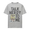 SpongeBob SquarePants Womens/Ladies Talk Nerdy To Me Heather T-Shirt