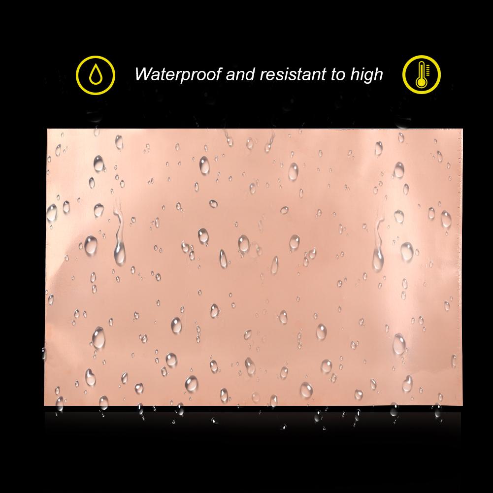 10 шт. многофункциональная односторонняя проводящая медная лента для экранирования гитары от электромагнитных помех(30 * 20 см)