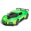 1/32 масштаб Bugatti Centodieci, литая под давлением модель автомобиля, игрушечный автомобиль с откатным механизмом, звуком и светом для детей, коллекция подарков для мальчиков и девочек