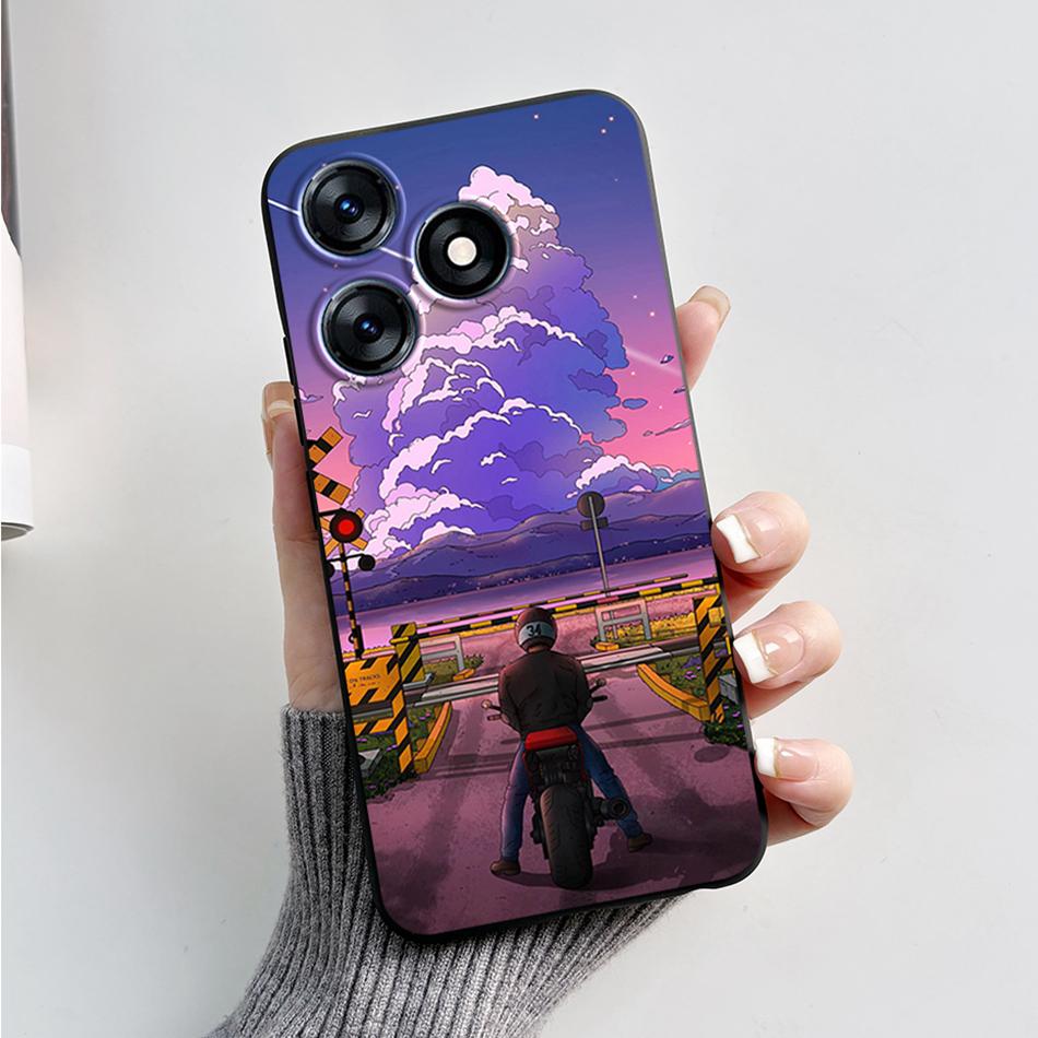 Чехол для Tecno Spark 10 Pro 2023 Модный Мраморный Силиконовый Черный Мягкие Чехлы Для Tecno Spark 10C Spark10 Pro KI7 KI5q KI5k Бампер