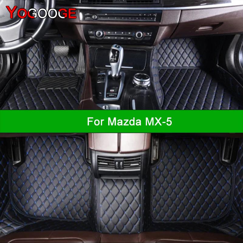 Автомобильные коврики для Mazda MX-5 3th 2005-2014 Автоковры для ног Coche Аксессуары