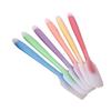 Non Stick Baking Silicone Spatulas Cake Flour Mixing Scraper Translucent Spatula Kitchen Cooking Pastry Scraper Mold Brush Tool Baking Accessories