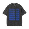 Aitana CUARTO AZUL Album Poster Print TShirt Men Women Vintage Washed Cotton Harajuku Style Summer New Tee Loose Oversized Tops