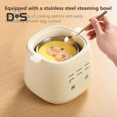 Электрический яйцеварка с сенсорным экраном, дизайн таймера, автоматическое отключение, звуковое напоминание, портативная умная электрическая яйцеварка 6-в-1 для приготовления яиц, йогурта