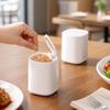 Push Type Cotton Swab Holder Automatic Lifting Plastic Toothpick Stand  Restaurant Use