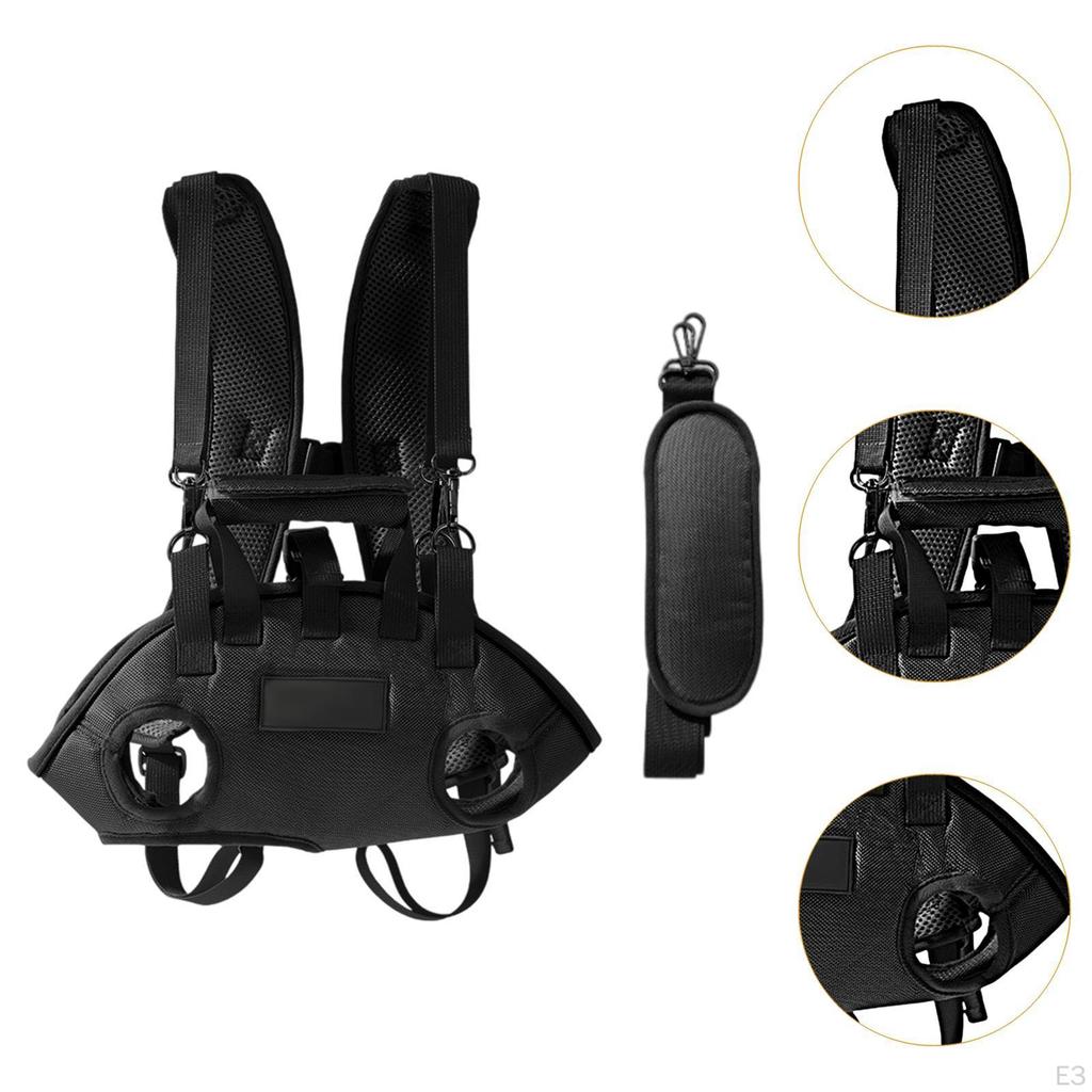 Dog Backpack Carrier Pet Lift Support Harness Accessories Spine Protection Outdoor Lifting Strap