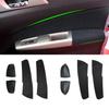 Soft Leather Door Armrest Cover For Subaru Forester 2008 2009 2010 2011 2012 Car-styling Door Armrest Panel Cover Skin Trim