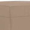 Bench in Cappuccino Brown 70 x 35 x 41 cm Faux Leather
