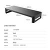 Luwei Adjustable Iron Monitor Riser with USB Hub