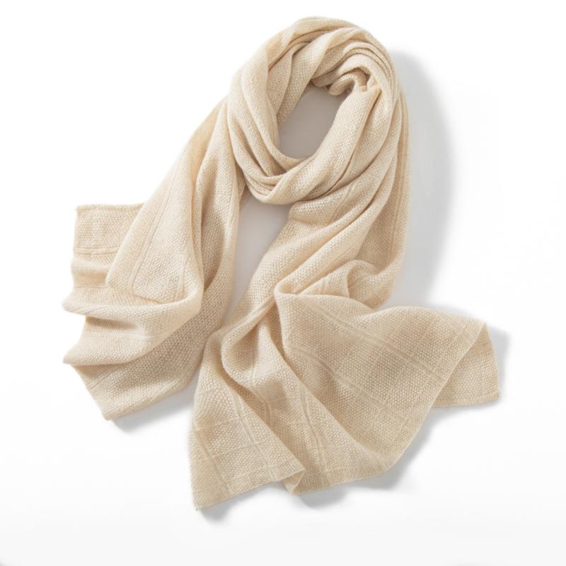 Женский кашемировый шарф, Qinghe кашемир, 100% кашемир, осенне-зимний шарф, теплый, модный,