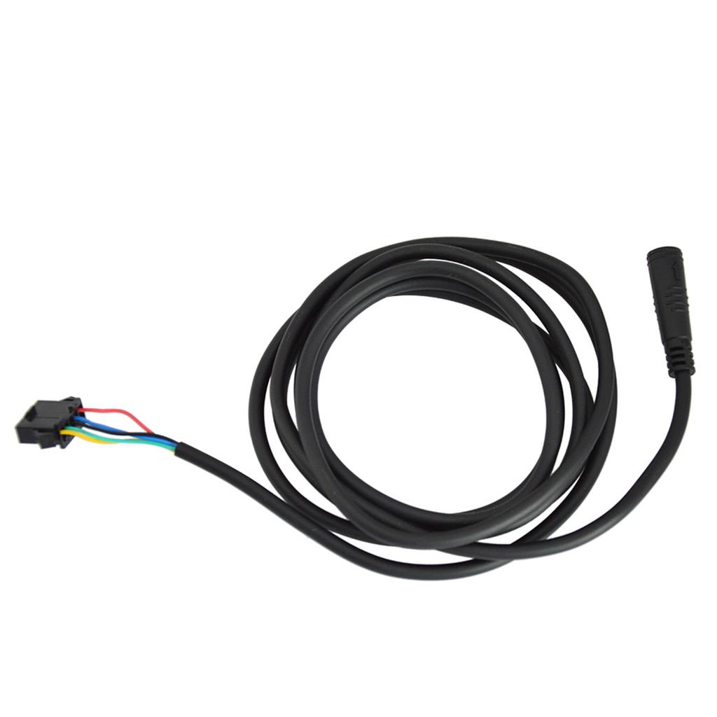 5 Pin Electric Bicycle Extension Cable 170cm Waterproof Adapter Cable for Display to SM Ebike Accessories