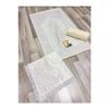 5 Piece Prayer Mat Set, Dowry Bundle Boxed, Velvet Laced Bride And Groom Set