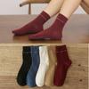 5/10 пар Удобные Повседневные Весенне-Летние Носки Женские До середины икры Однотонные Хлопковые Носки Милые Длинные Носки Влагоотводящие Дышащие Носки
