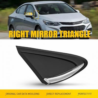 Треугольная накладка угла правого зеркала, молдинг крыла для Chevrolet Cruze 2016- K