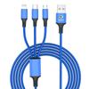 Автомобильная эмблема 3в1 Кабель для быстрой зарядки Type C Lightning Micro USB для Skoda SCALA Superb Octavia 2 3 A4 A5 Fabia Kamiq Kapoq Kodiaq Rapid