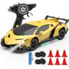 Автомобиль с дистанционным управлением 1:24 официально лицензированный радиоуправляемый дрифт-кар Lambo Veneno со светодиодной подсветкой, 2,4 ГГц, полный привод 4WD, скорость 15 км/ч, аккумуляторная батарея 800 мАч