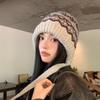 Womens Knitted Cap For Fall And Winter Thermal Protection With Windproof Breathable Material