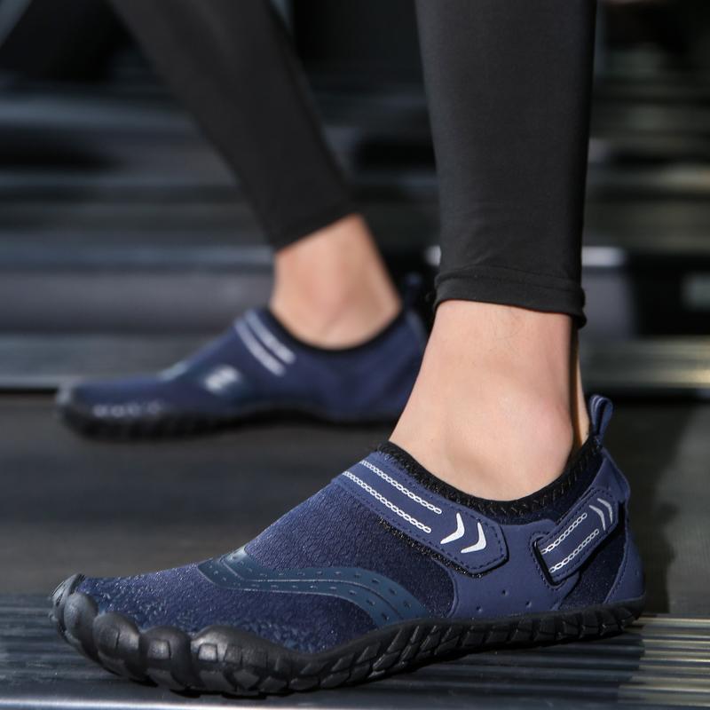Indoor fitness shoes, jumping rope shoes, shock-absorbing treadmill shoes, gym training yoga, five-finger sneakers