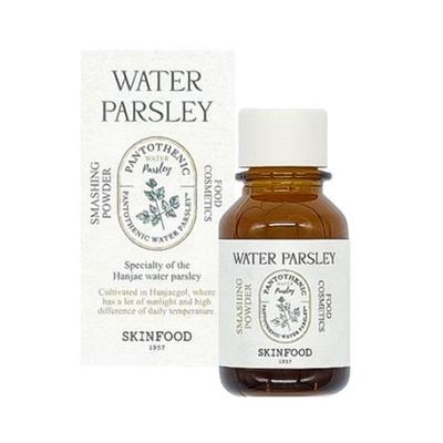 SKINFOOD Pantothenic Water Parsley Smashing Powder 15 мл Интенсивный уход за кожей, склонной к акне!, 1 кусок