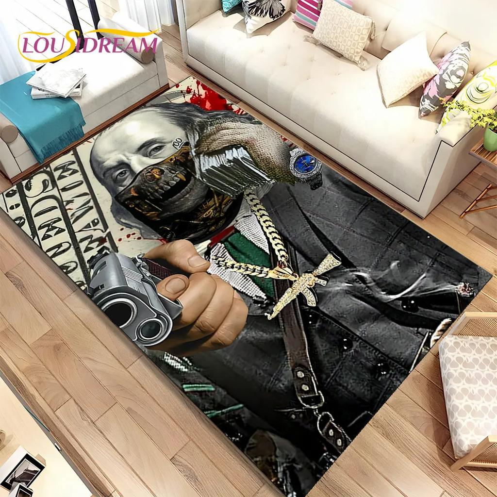 3D иллюзия, доллар, евро, деньги, узор, коврик, ковер для дома, гостиной, спальни, дивана, коврик для двери, детский нескользящий напольный коврик