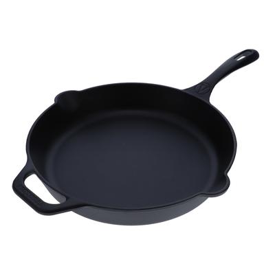 [Подлинный японский продукт] Сковорода чугунная VICTORIA 12 дюймов, 30 см, SKL212, предварительно приправленная (12 дюймов)
