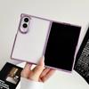 Электролитическое прозрачное защитное чехол для телефона для Samsung Z Fold 8 Ultra Fold8 Galaxy Z Fold 7 6 5 4 5G Ударопрочный прозрачный чехол