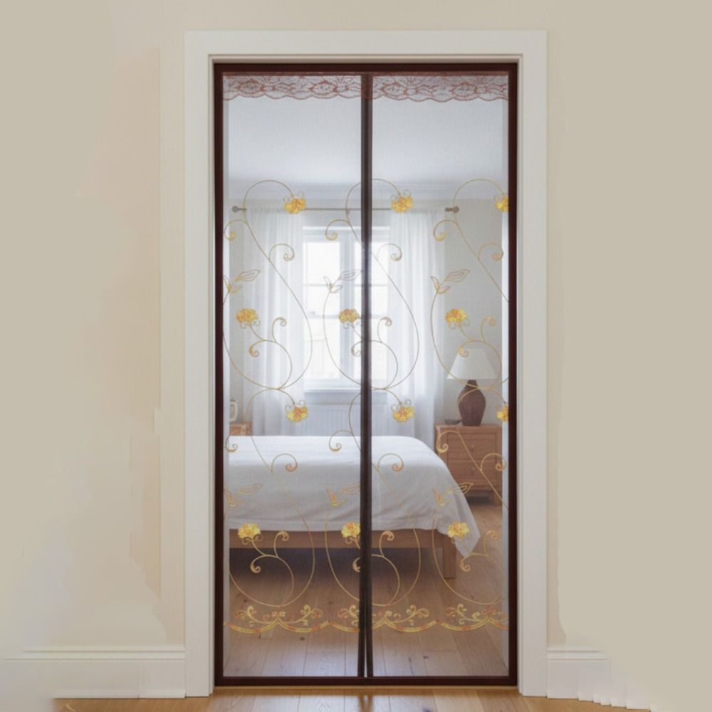 No Punching Mosquito-proof Door Curtain Well-ventilated Anti Mosquito Net Mesh Door Curtain  Patio