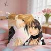 Japanese Anime MMaid Sama Cushion Cover Square Short Plush Pillow Case Living Room Sofa Home Decor Funda X