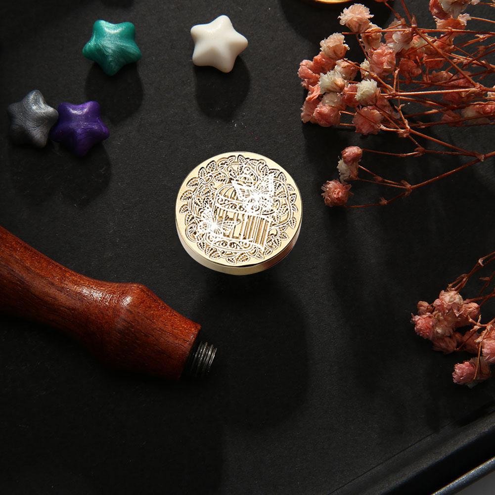 Специальная форма эмалевой медной головки для самостоятельного изготовления ручной головки для счета-штампа для свадебной открытки