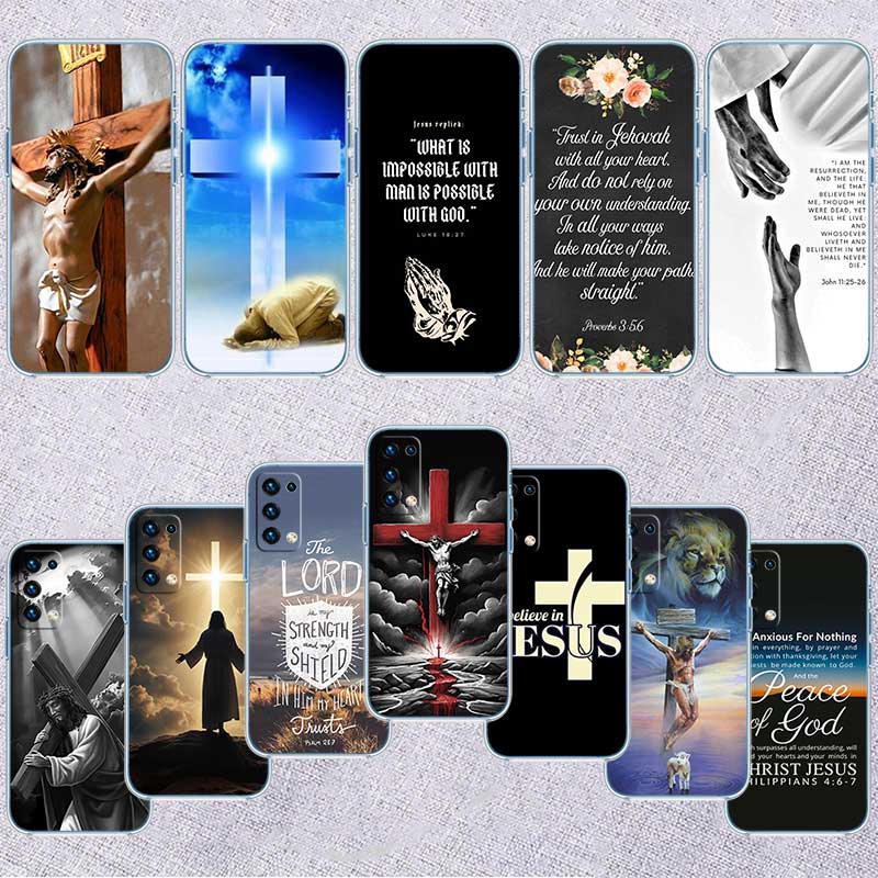NH10 Bible Verse Jesus cross Case for Motorola G10 G20 G30 G31 G32 G34 G35 G41 G42 G50 G51 G52 G55 G60 G60S G62 G71 G72 G75