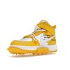 Off-White x Nike Air Force 1 Mid SP Кожа Varsity Maize Унисекс Кроссовки Желтый DR0500-101