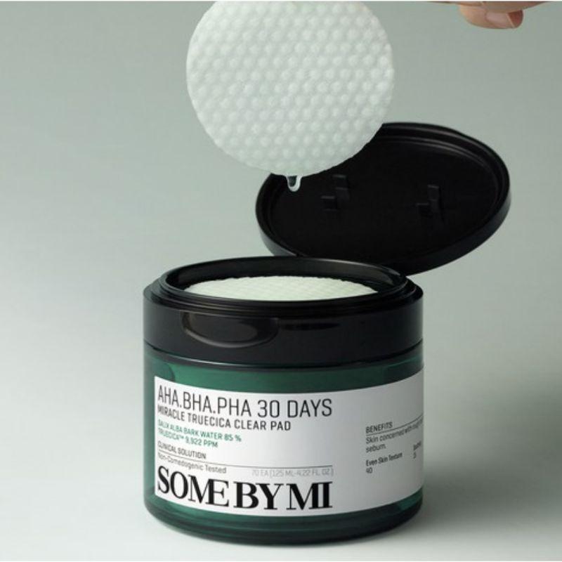 SOME BY MI AHA·BHA·PHA 30 Days Miracle Truecica Clear Pad 125ml (70 Pads)
