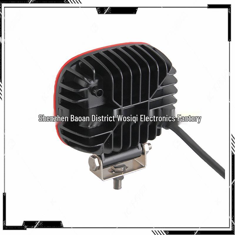 LED for Car, Motorcycle, and Jeep Off-Road Spotlights: Wrangler A-Pillar & Front Bumper Compatible