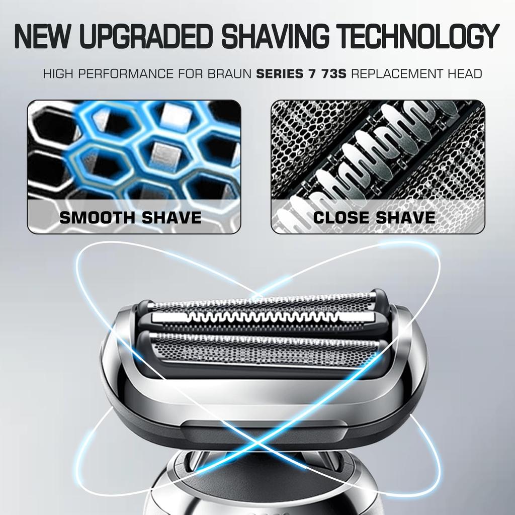 Совместимые сменные лезвия Pinkind Braun s7 Series 7 Series 73S Shaver, сменные лезвия Series7 70B1000s 70B1200s 70N1000s 70N1200s 70N4300cs