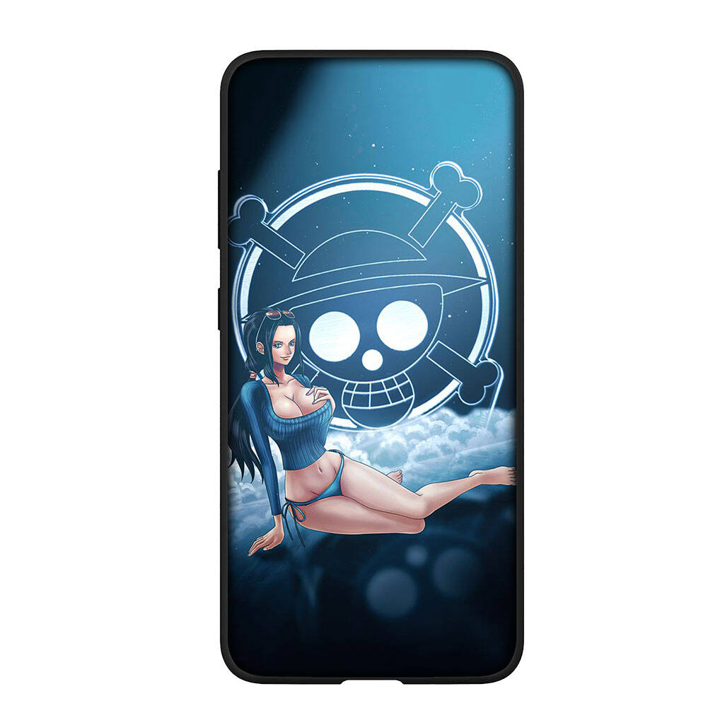 for Samsung Galaxy S25 S24 S23 S22 Ultra FE Plus A37 A57 A56 A55 A06 A16 A15 A36 A26 A35 A05 A25 A54 A34 Phone Case Comics Nico Robin One Piece Luffy