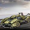 Конструктор Technical Vision GT Concept Speed ​​Car, 1039 деталей, MOC, сборные кубики, игрушки, подарок для взрослого мальчика.