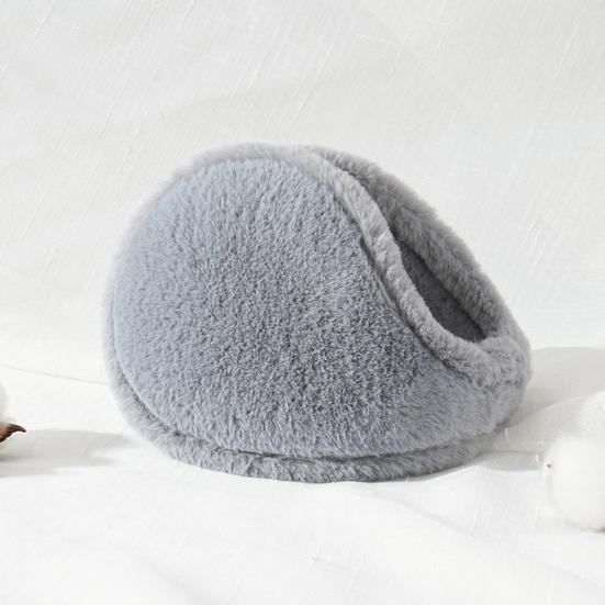 Yousheng Зимние наушники Толстые плюшевые Ветрозащитные Морозостойкие Защита ушей для улицы Наушники для работы на улице