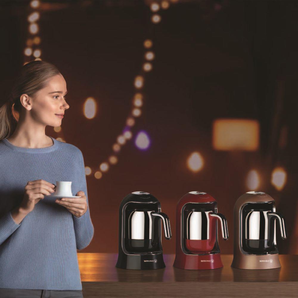 Korkmaz A860-07 Kahvekolik Coffee Machine Black