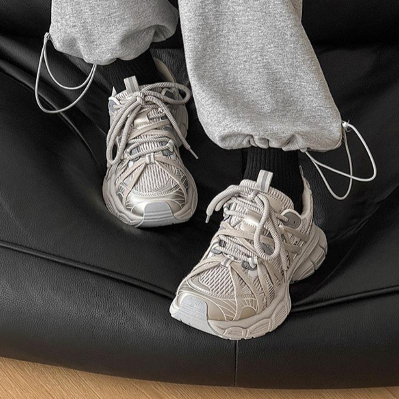 Модные кроссовки для мужчин Шикарные Дышащие Противоскользящие Сетчатые Кроссовки на толстой подошве Мужские Легкие Удобные Повседневные Кроссовки для улицы Zapatillas Hombre