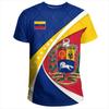 Summer New 3D Venezuela National Flag Printing T Shirt Venezuela Coat Of Arms Graphic Short Sleeves Vintage Y2k Tee Shirts Tops