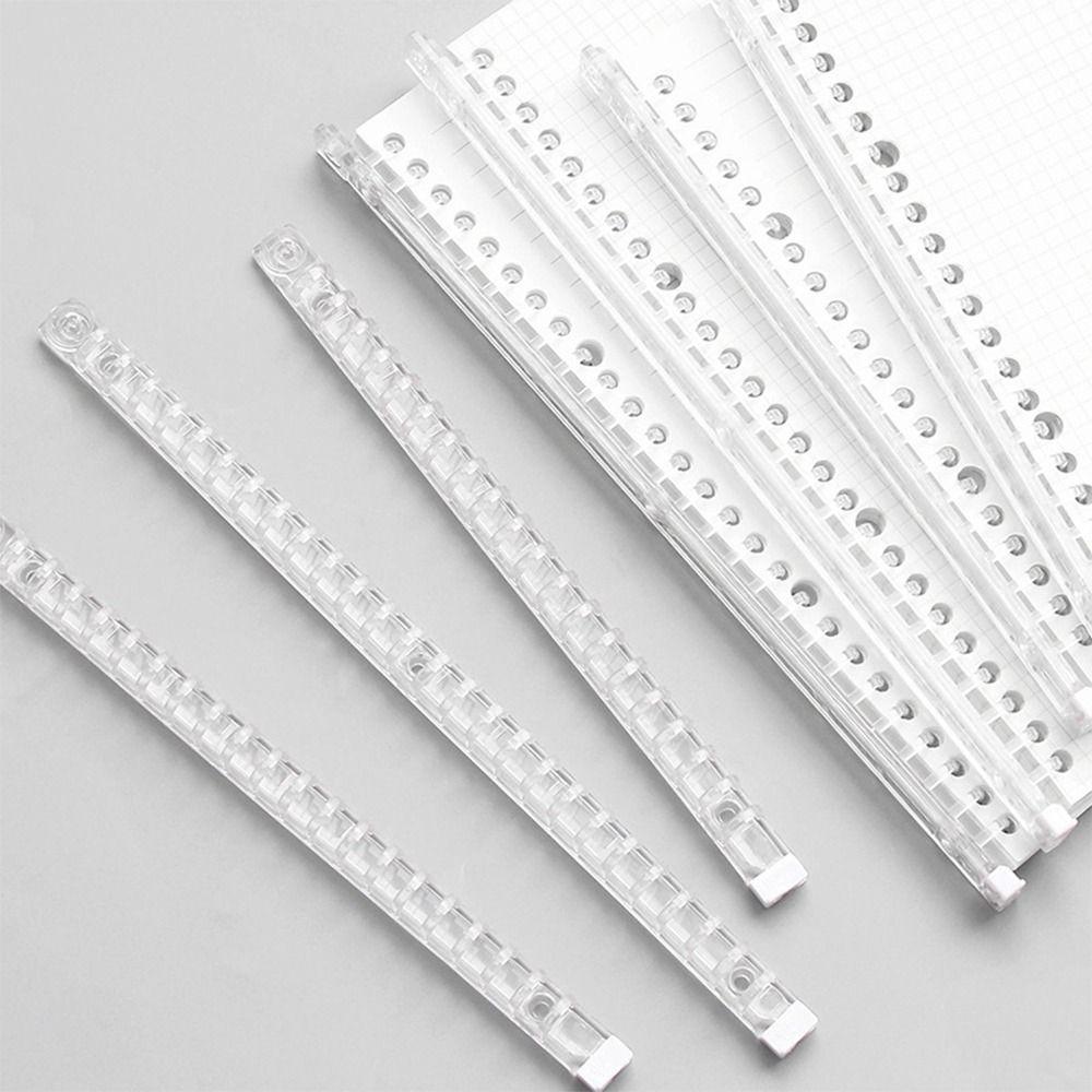 Drawing Rod Type Loose-leaf Binder 20/26 Hole Binding Clips Album Binding Accessories