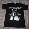Футболки Gildan Группа Bathory Черная с коротким рукавом Унисекс S - 5XL SG784 Унисекс Футболка
