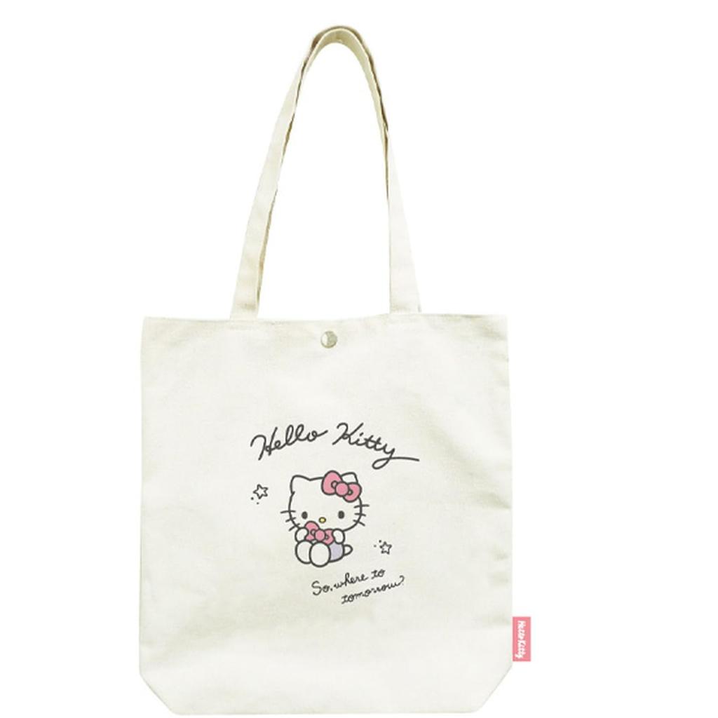 K Company Sanrio Characters Canvas Tote Hello Kitty CHT4-KT H36.5 X W35 X D8cm