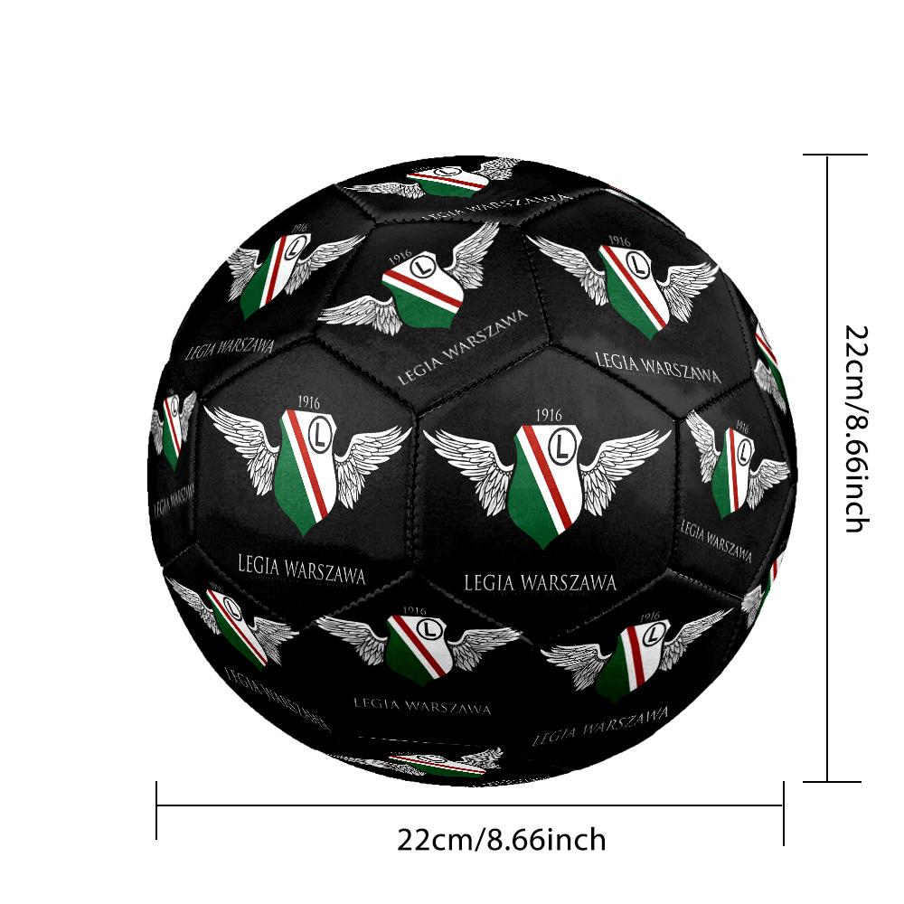 Legia Warsaw Theme Size 5 Match Soccer Ball Professional Outdoor Football Soft Touch Training Ball