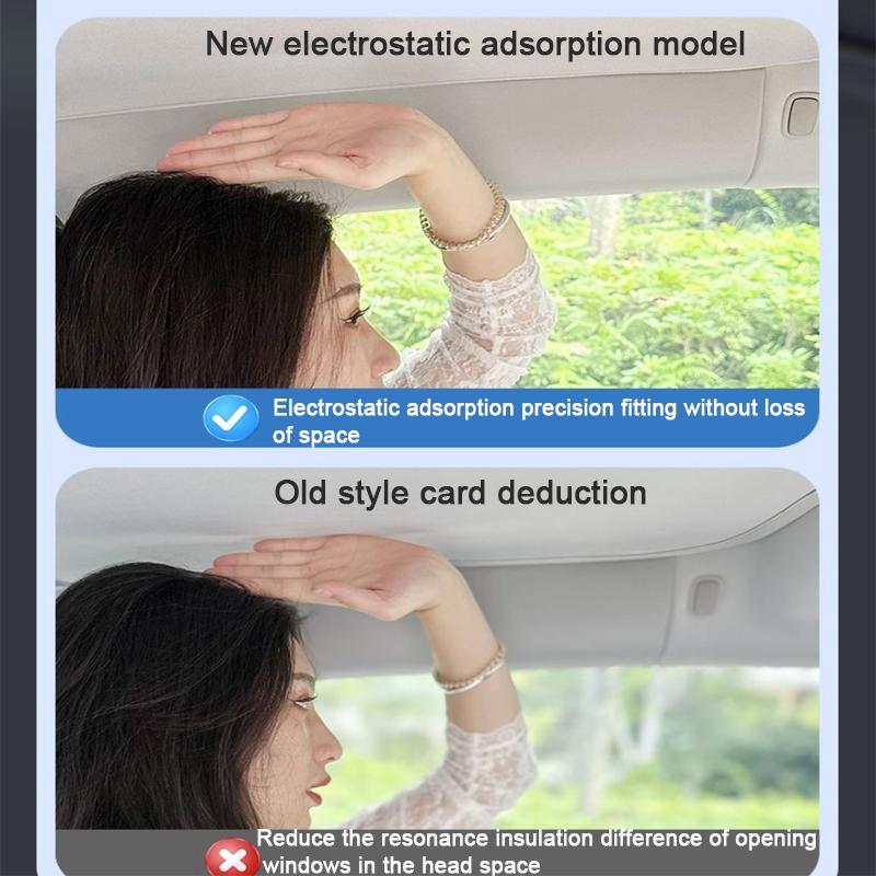 Car Electrostatic Adsorption Sunshade For VOYAH FREE 2022-2025 Sunshade Skylight Blind Shading Sticker Internal Accessories